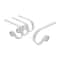 Original MantleClip® Galvanized Stocking Holders, 4ct.